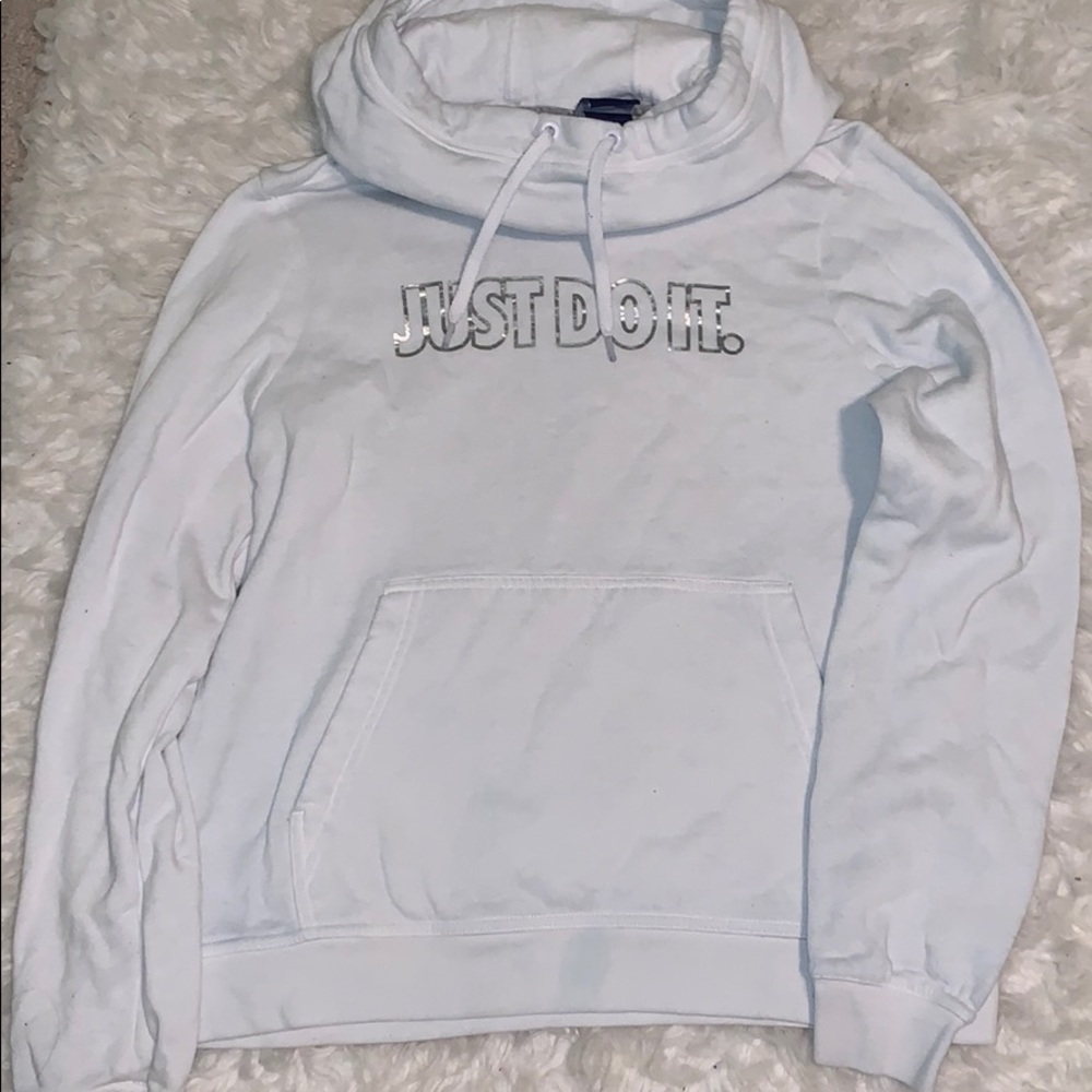 White Nike Sweatshirt